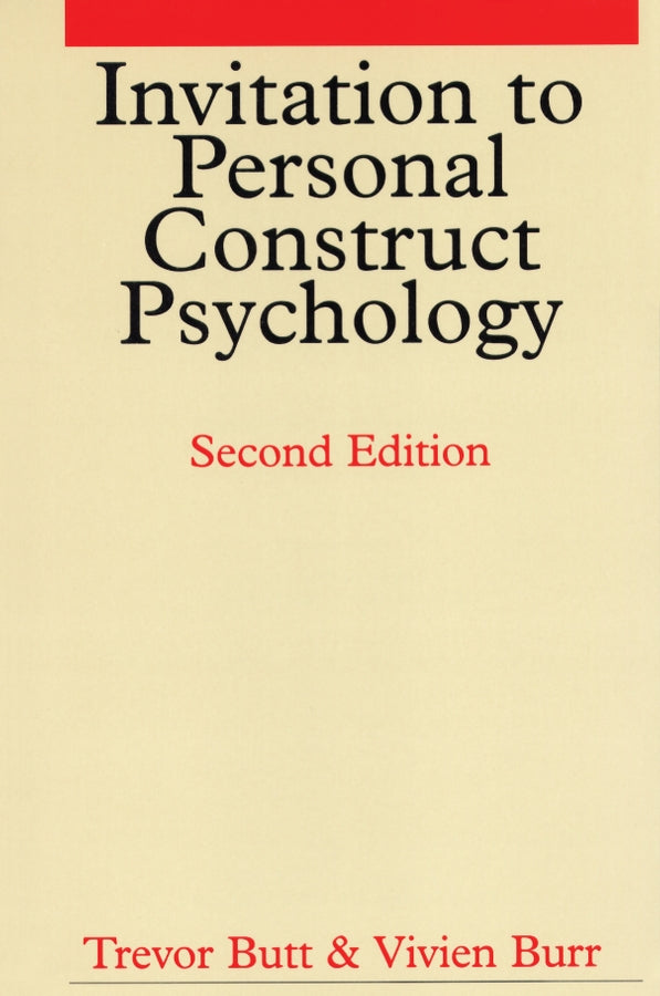 Invitation to Personal Construct Psychology cover