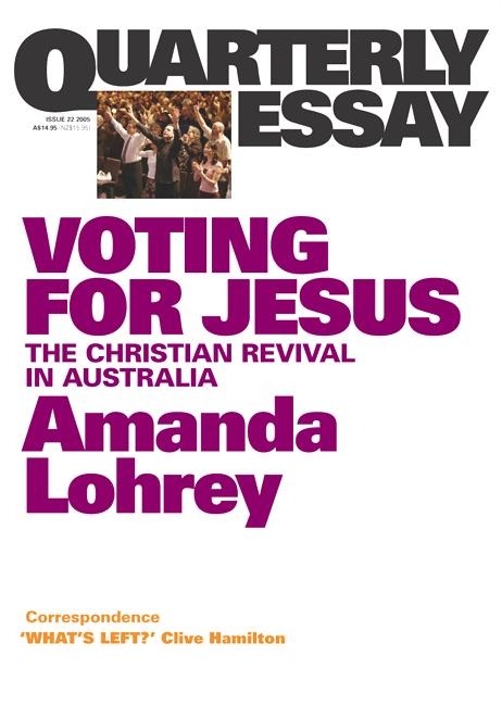 Voting for Jesus book cover
