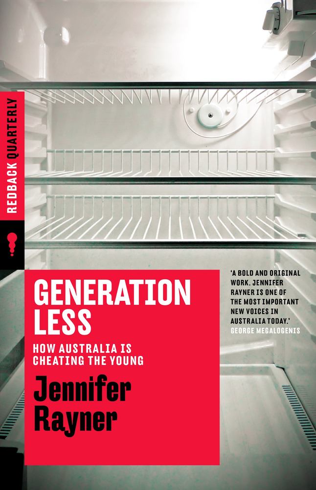 Generation Less: How Australia is Cheating the Young book cover