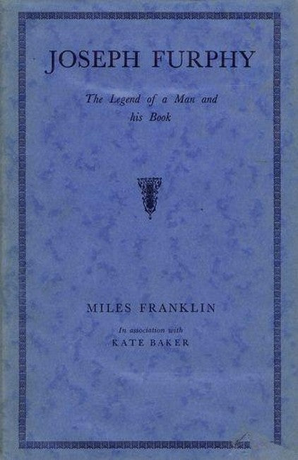 Joseph Furphy cover