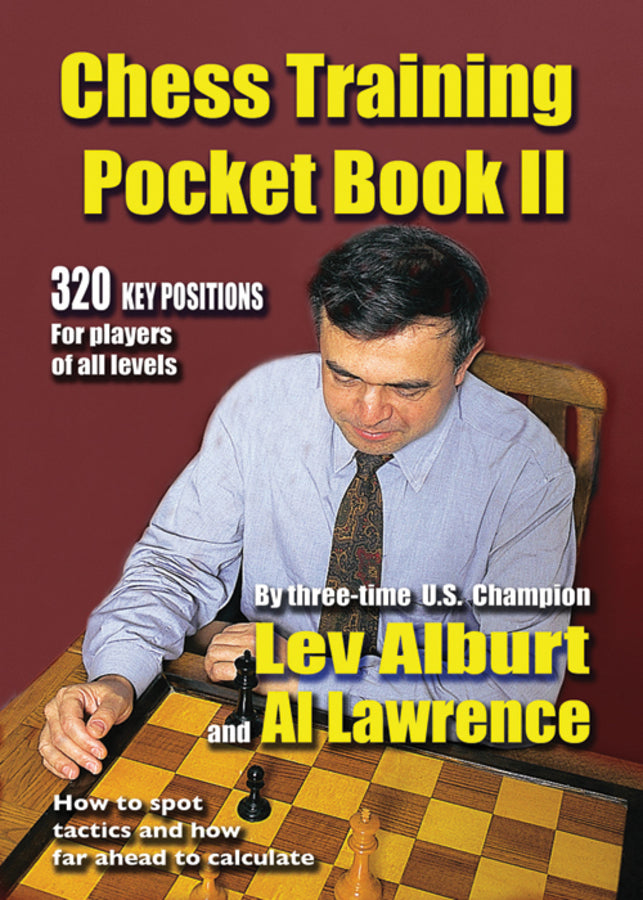 Chess Training Pocket Book II: How to Spot Tactics and How Far Ahead to Calculate cover
