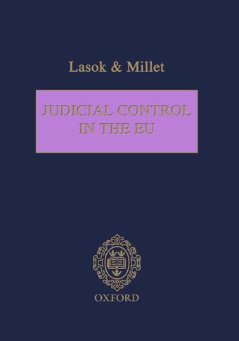 Judicial Control in the EU book cover