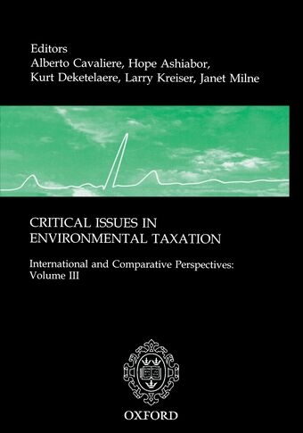 Critical Issues in Environmental Taxation Volume III book cover