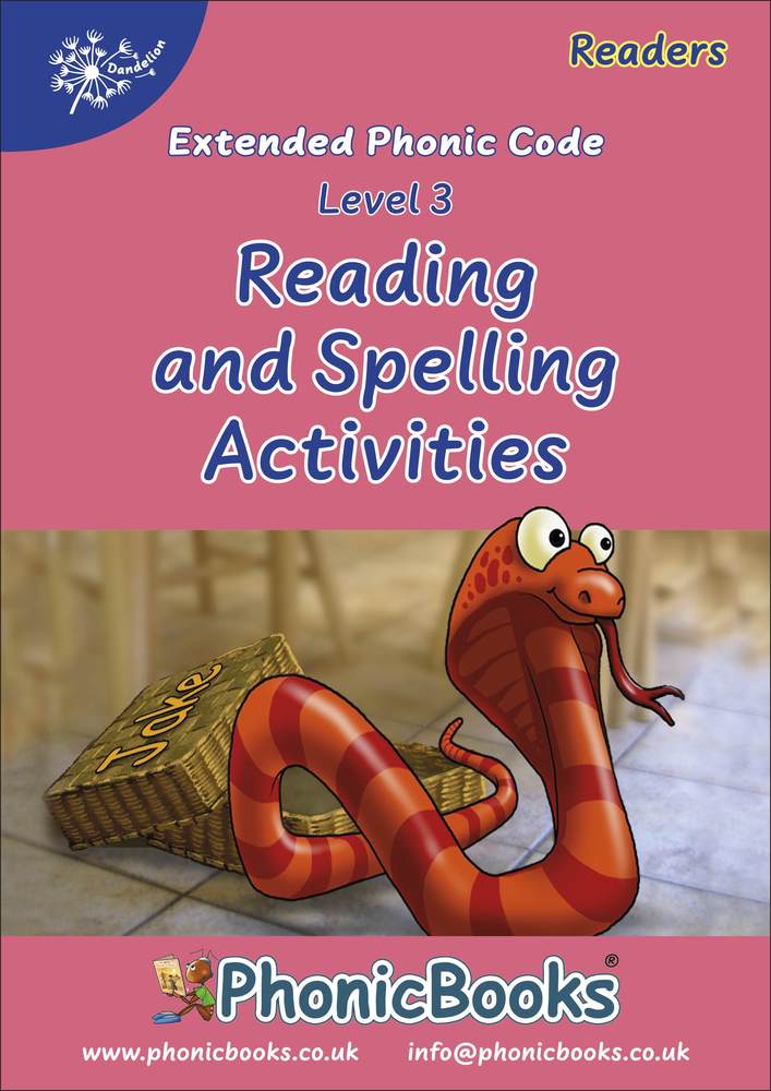 Dand Read Vowel Spell L3 Jake the Snake Activities book cover