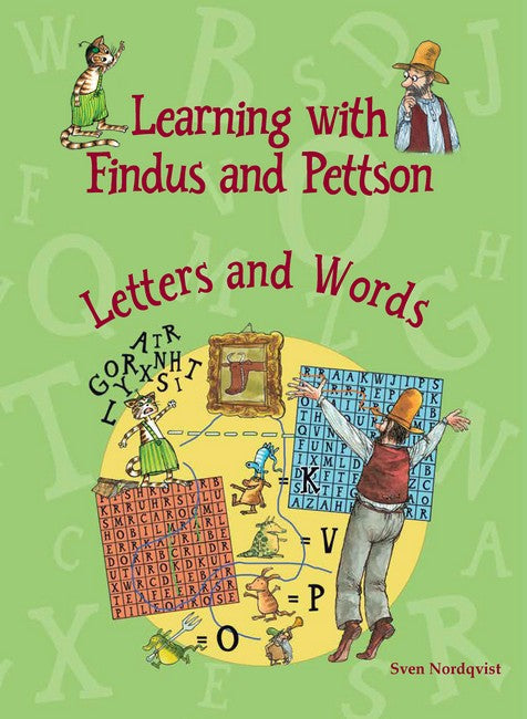 Learning with Findus and Pettson - Letters and Words cover