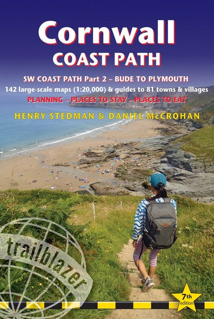 Cornwall Coast Path Trailblazer walking guide cover
