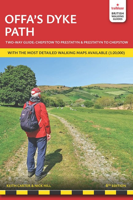 Offa's Dyke Path Trailblazer Walking Guide 6e cover