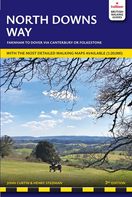 North Downs Way Trailblazer Walking Guide 3e cover