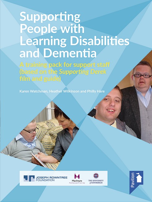 Supporting People with Learning Disabilities and Dementia - Training Pack cover