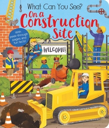 What Can You See On a Construction Site? book cover