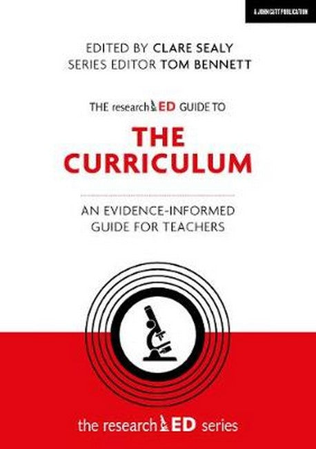 The researchED Guide to The Curriculum: An evidence-informed guide for teachers cover