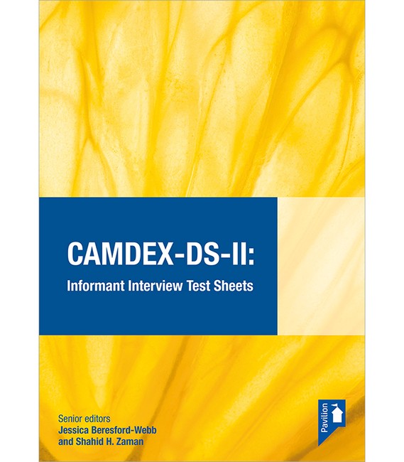 CAMDEX-DS-II: Informant Questionnaire cover