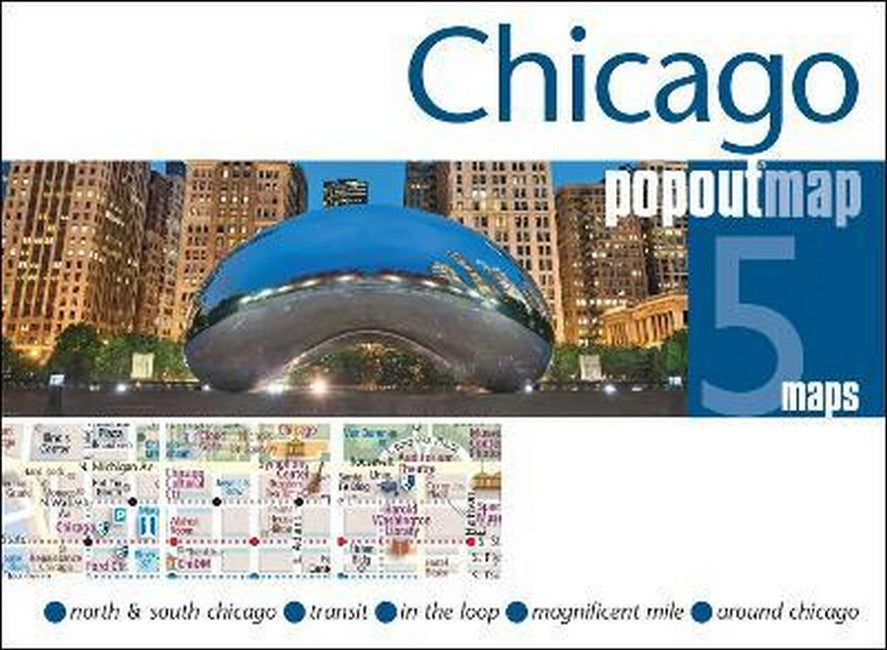 Chicago PopOut Map cover