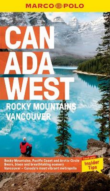 Canada West Marco Polo Pocket Travel Guide - with pull out map cover