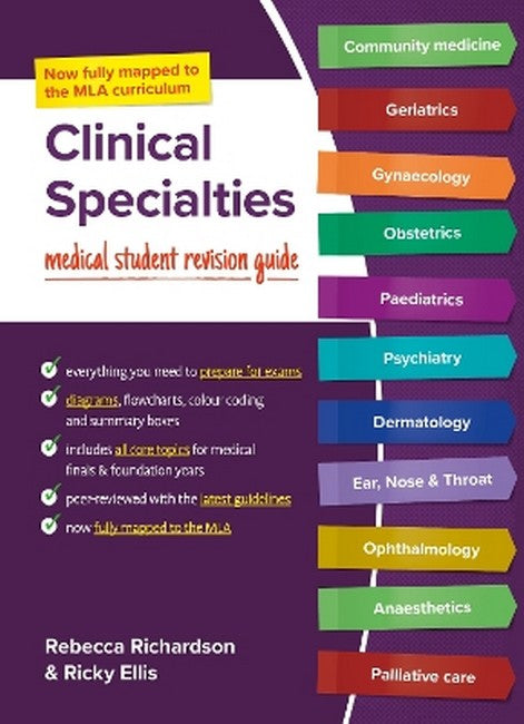 Clinical Specialties, MLA edition cover