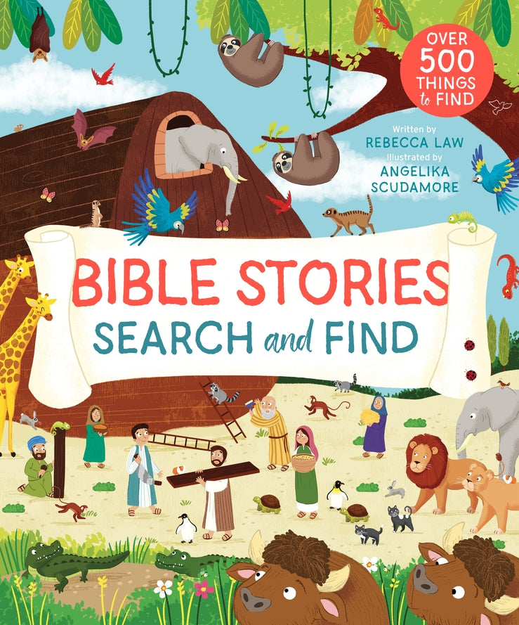 Bible Stories Search and Find cover