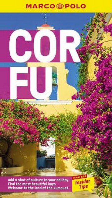 Corfu Marco Polo Pocket Travel Guide - with pull out map cover