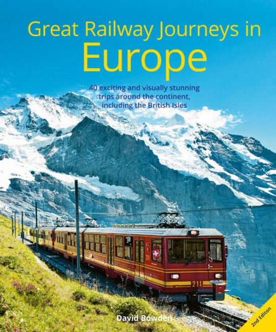 Great Railway Journeys in Europe cover
