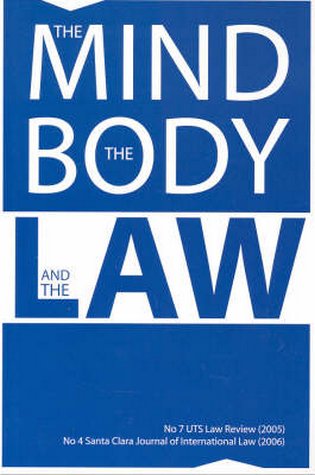 Mind, the Body and the Law cover
