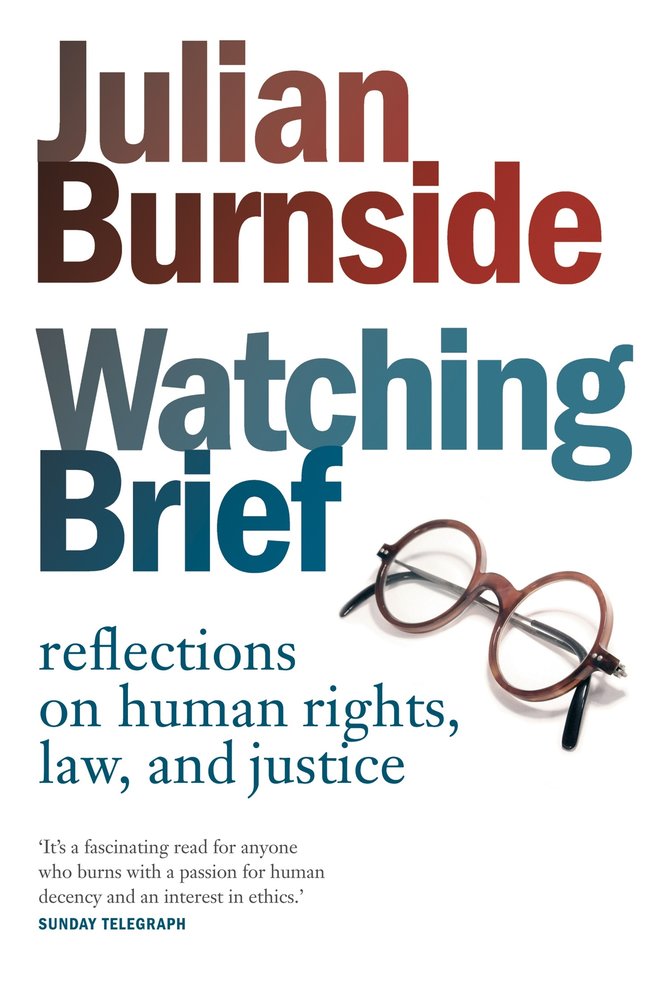 Watching brief: Reflections on Human Rights, Law, and Justice book cover