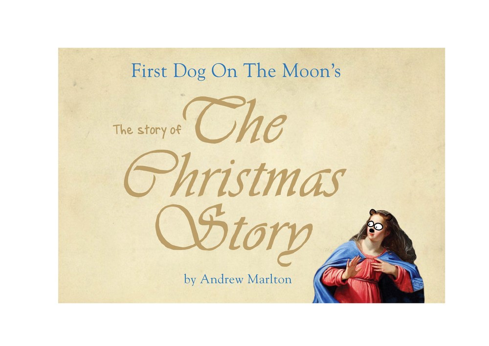 First Dog on the Moon's Christmas Story book cover