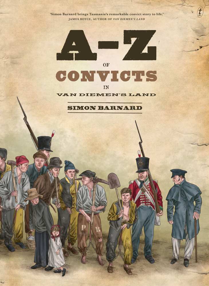 A-Z of Convicts in Van Diemen's Land book cover