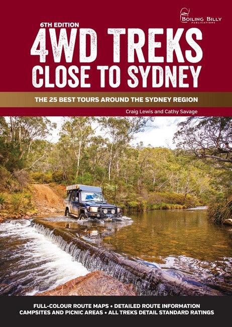 4WD Treks Close To Sydney 6/e - A4 Spiral Bound cover