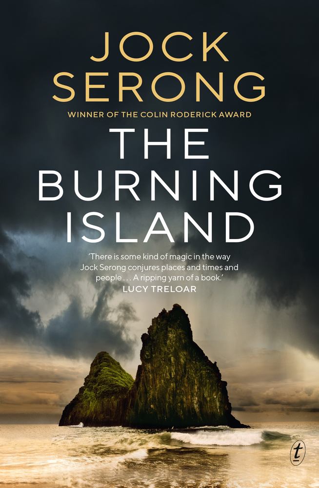 The Burning Island book cover