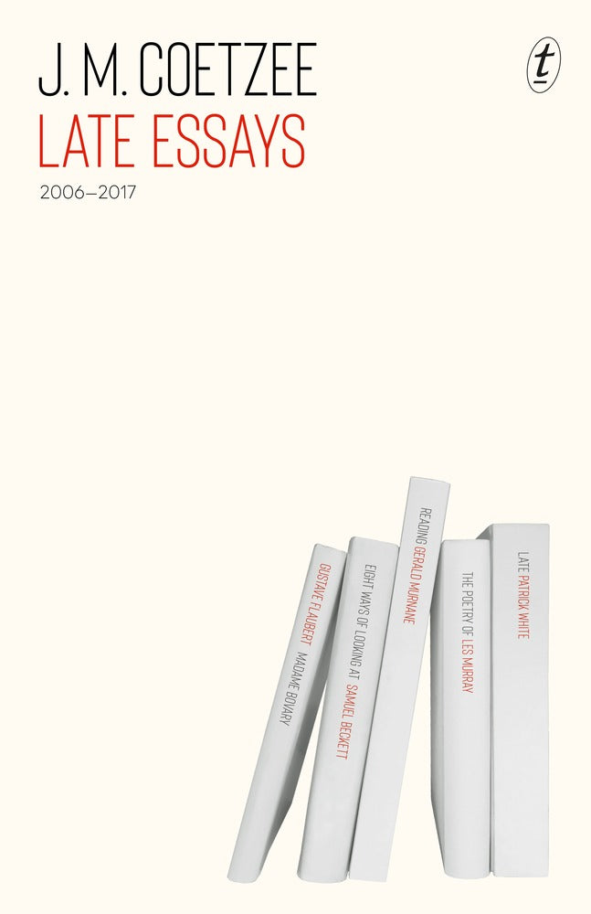 Late Essays book cover
