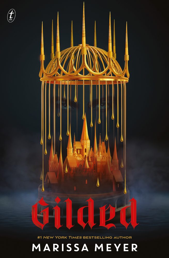 Gilded book cover