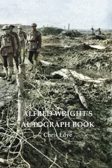 Alfred Wright's Autograph Book cover