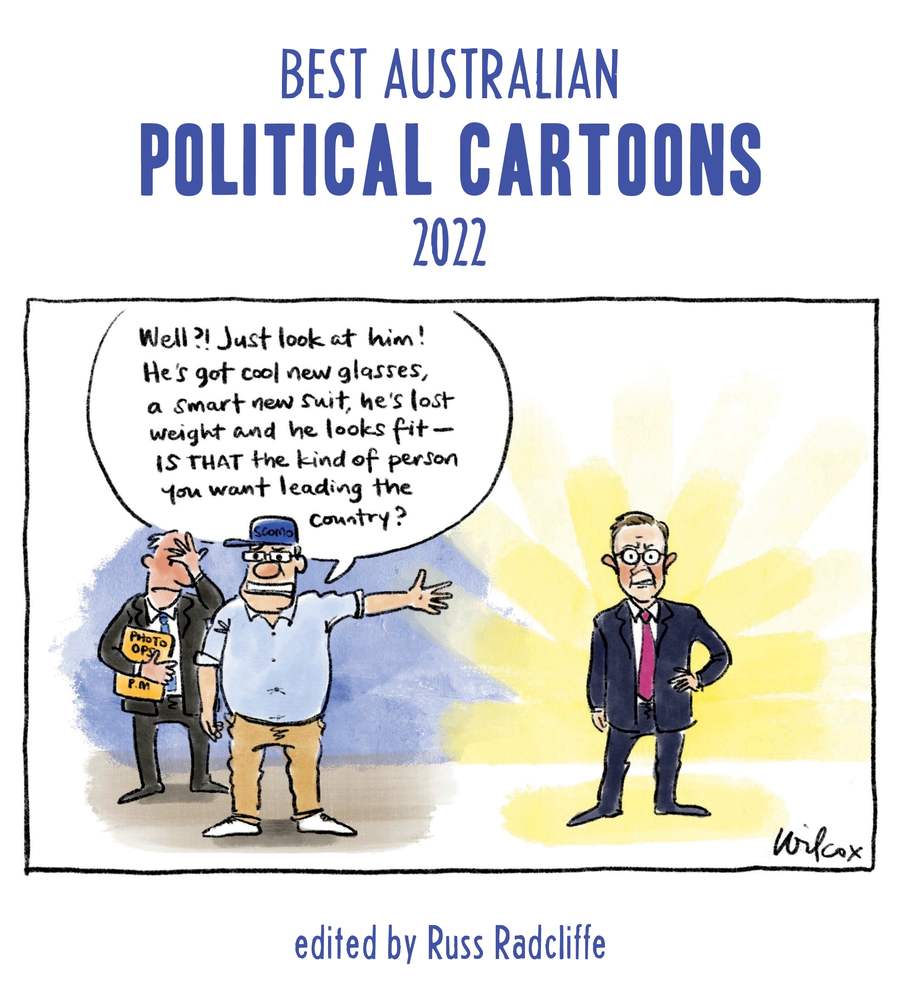 Best Australian Political Cartoons 2022 book cover