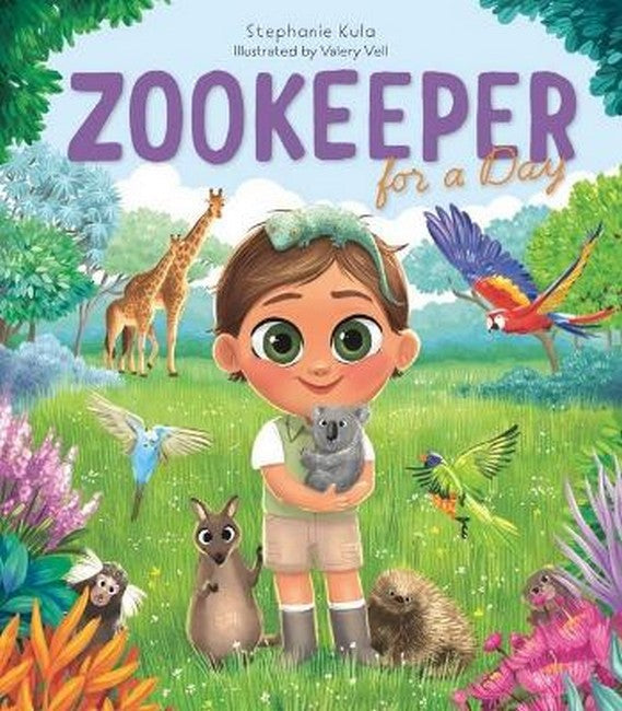 Zookeeper For A Day (HB) cover