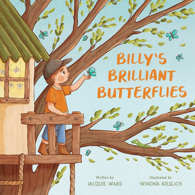 Billy's Brilliant Butterflies (PB) cover