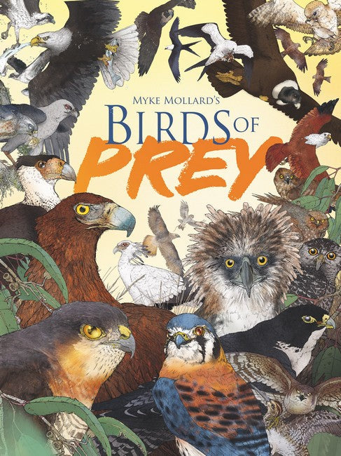 Myke Mollard's Birds of Prey cover