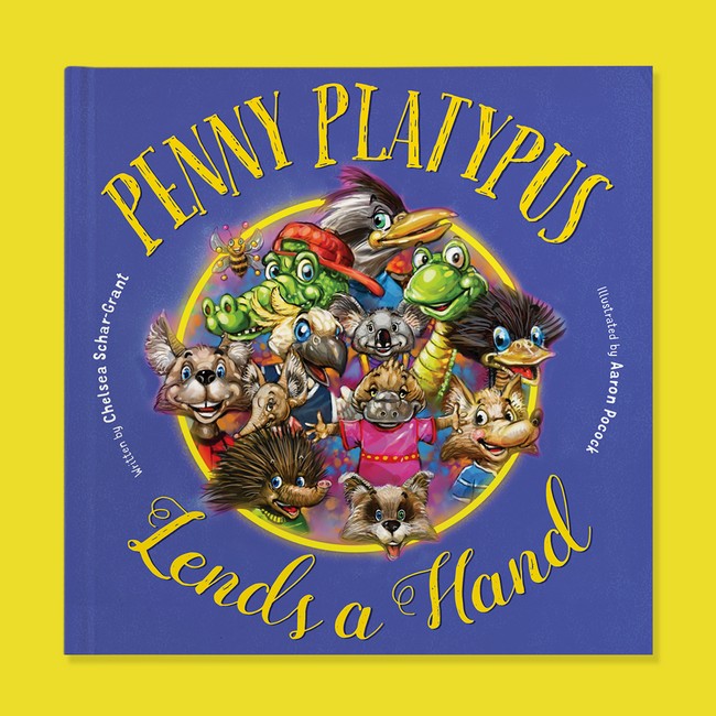 Penny Platypus Lends A Hand cover