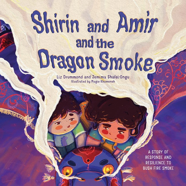 Shirin and Amir and the Dragon Smoke 'English version' cover