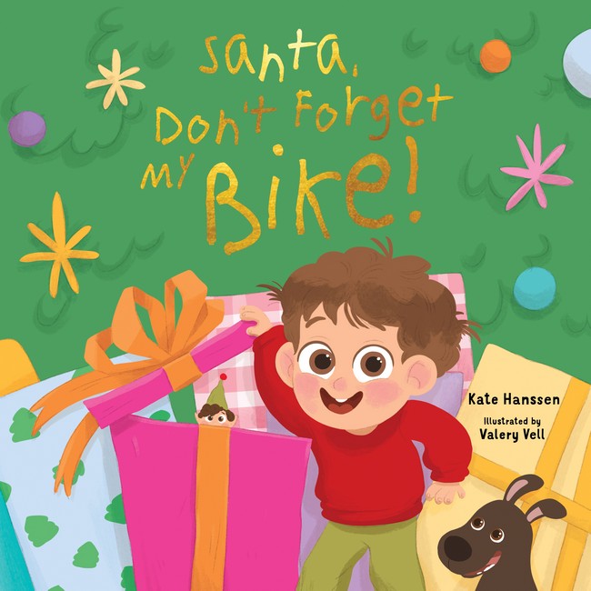 Santa Don't Forget my Bike cover