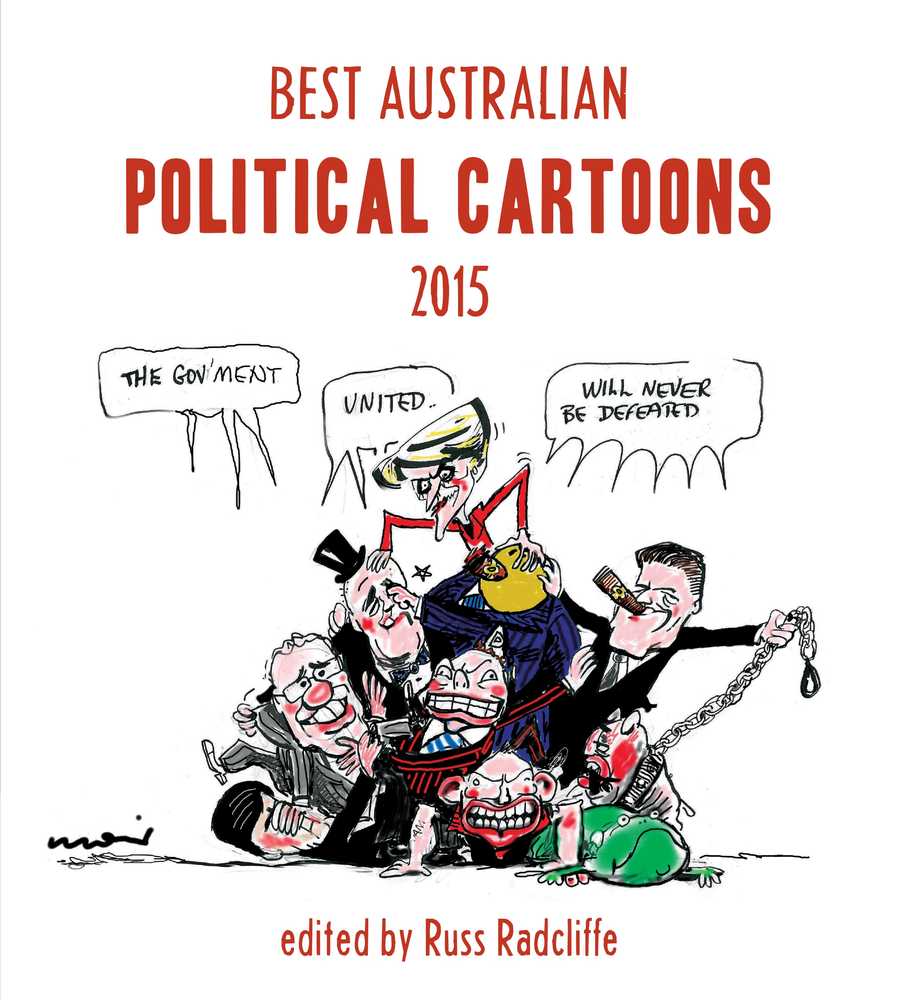 Best Australian Political Cartoons 2015 book cover