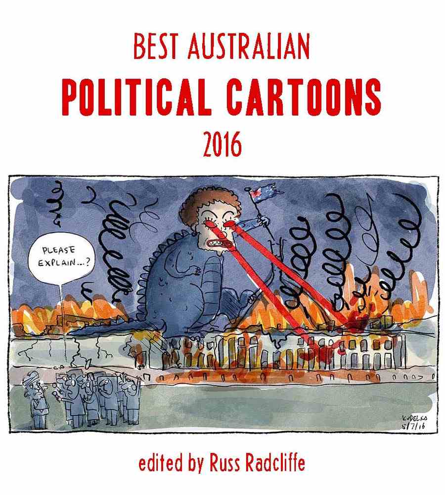 Best Australian Political Cartoons 2016 book cover