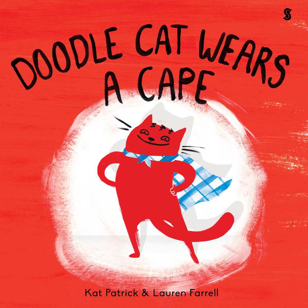 Doodle Cat Wears a Cape book cover