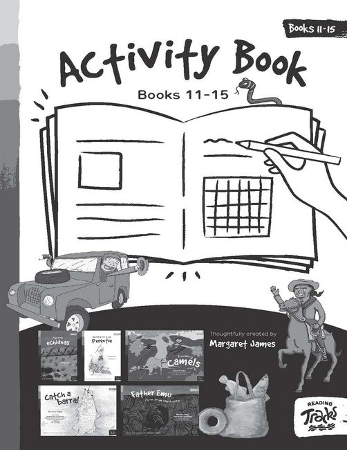 Reading Tracks Activity Book 11 to 15 cover
