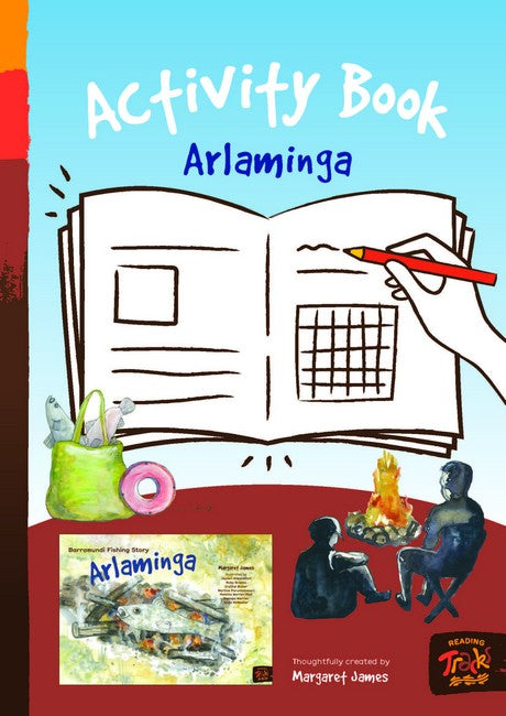 Baramundi Fishing Story Arlaminga Activity Book cover