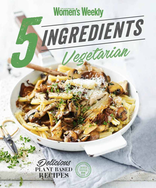 5 Ingredients Vegetarian book cover