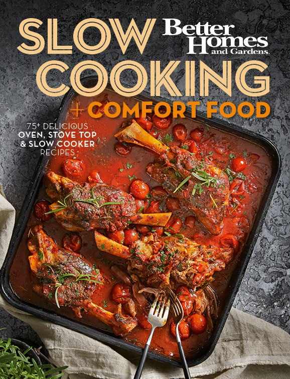 Better Homes & Gardens Slow Cooking & Comfort Food book cover