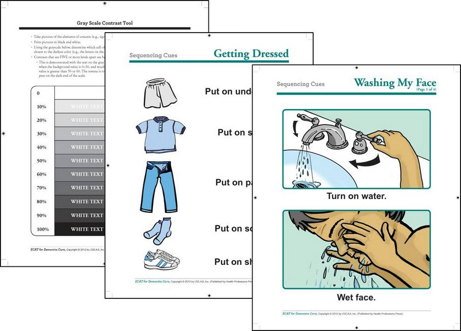 ECAT Sequencing Cue Cards cover