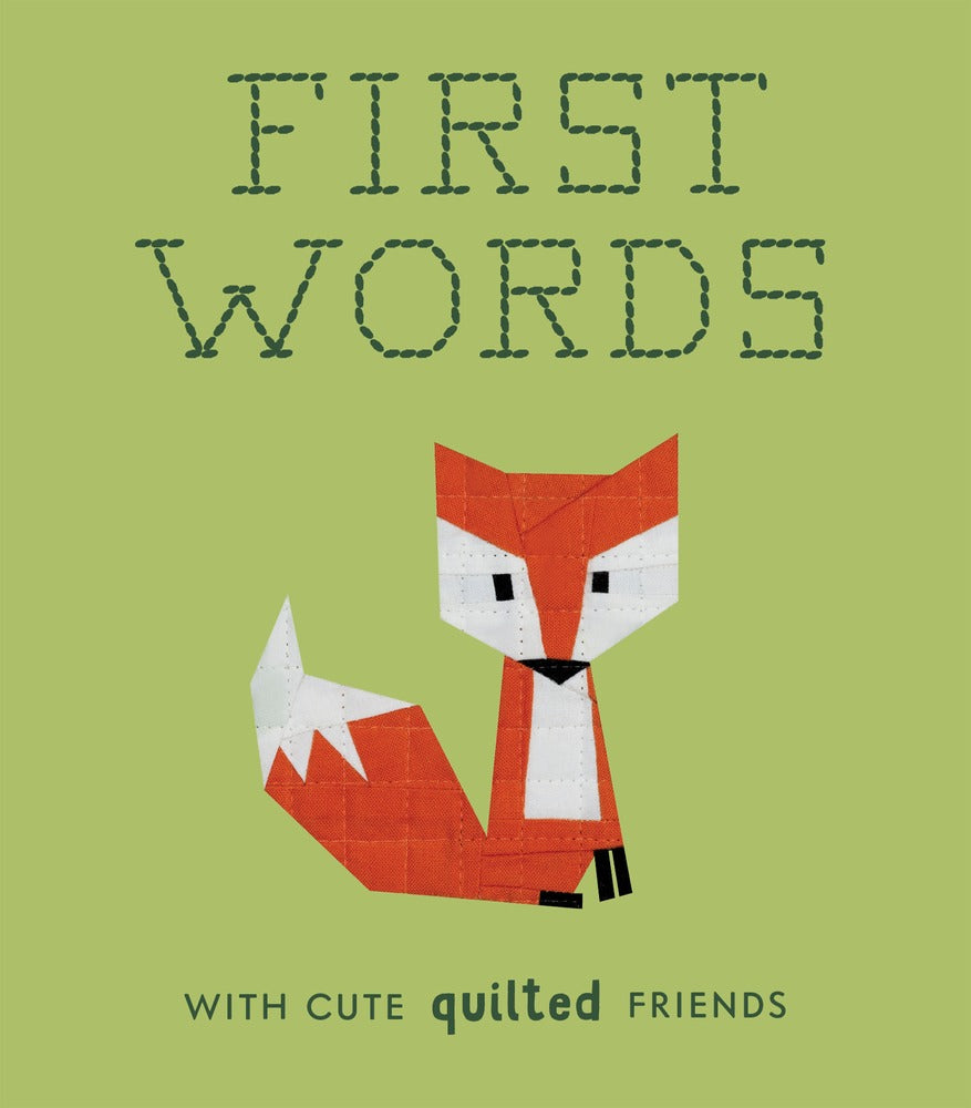 First Words with Cute Quilted Friends book cover