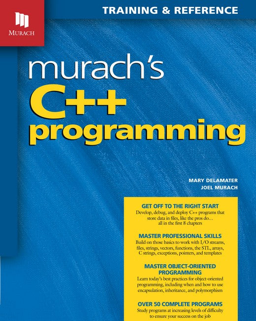 Murach's C++ Programming cover