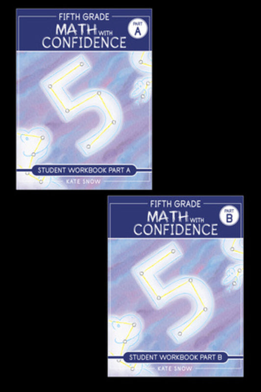 Fifth Grade Math with Confidence Student Workbook Bundle