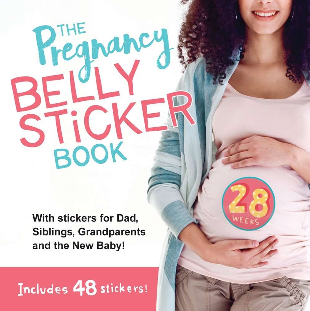 The Pregnancy Belly Sticker Book book cover